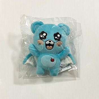Niziu ハトリス クマ キーリング Press Play ぬいぐるみ NiziU PLUSH KEYRING - Press Play - JYP SHOP